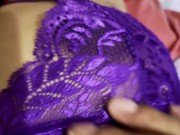 My sexy Stepmom wants to show me her purple lingerie before sex 6/16
