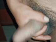 PoV jugosa paja caliente rápido. Masturbación de polla grande y gorda. Sabroso 6/16