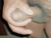 PoV jugosa paja caliente rápido. Masturbación de polla grande y gorda. Sabroso 7/16