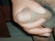 PoV jugosa paja caliente rápido. Masturbación de polla grande y gorda. Sabroso 8/16