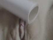 I fucked my horny pussy by electric toothbrush 2/16