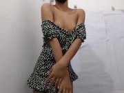 Beautiful fitness bodi mast boobs hot ghotrl sexy boobs pressing your boobs rubbing your pussy enjoy 8/16