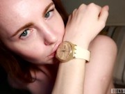 Wrist Watch Fetish Handjob  Lick Sperm off the Dial - Elena Ross (Trailer) 2/16