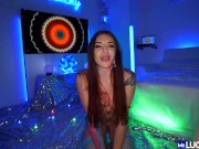 Busty Brunette Gal Gets Railed After BJ 10/16