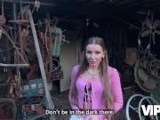 VIP4K. Collector got so horny when he saw debtor’s sex toys collection. Hot sex with Arina Shy 8/16