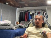 LOVE TYING MY BALLS UP 😙 // ONLYFANS @ WTFCHARLEY 13/16