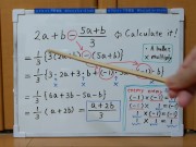 Tokyo 2024-1st [1]Q2 Simplify the algebraic expression that includes fractions.[JapanMath] 1/16