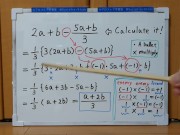 Tokyo 2024-1st [1]Q2 Simplify the algebraic expression that includes fractions.[JapanMath] 2/16