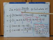Tokyo 2024-1st [1]Q2 Simplify the algebraic expression that includes fractions.[JapanMath] 4/16