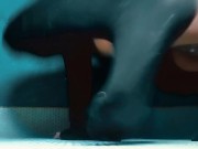 Fucking a big dildo until orgasm - Bbc Dildo 14/16