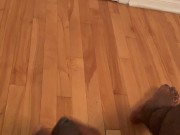 Cum on the wall oops 14/16