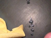 Stroking my hard cock until I cum 13/16