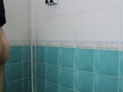 New241New นักเรียนขี้เงี่ยนช่วยตัวเองในห้องน้ำ 16/16