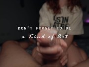 Amateur Redhead Suck Monster Cock And Makes It Cum In Her Mouth - TATE 16/16