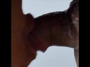 ¡LA MEJOR BOCA DE ORDEÑO TE HIZO CORRERTE DOS VECES! Sensual PREPUCIO Mamada! Chupando polla 15/16