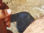 Explosion on the beach 14/16