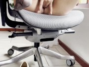 Finger Fucking My Pussy in My Office with Pantyhose 5/16