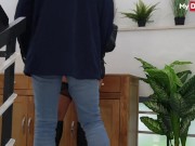 German Blonde Amateur Studentin Aneta Brings Home Lucky Fan to Suck & Fuck- Mydirtyhobby 3/16