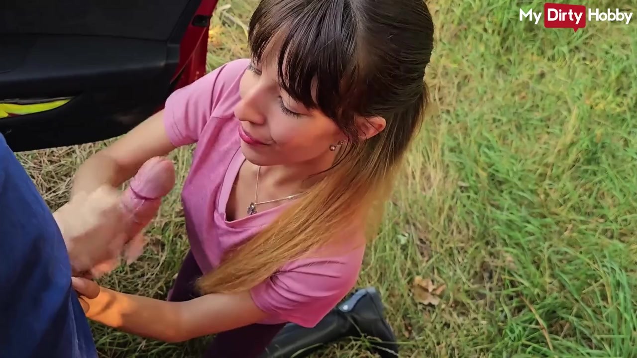 German skinny girl Layla Von Hohensee Deepthroats Dick In Nature - Mydirtyhobby - Free Sex Video - RedTube