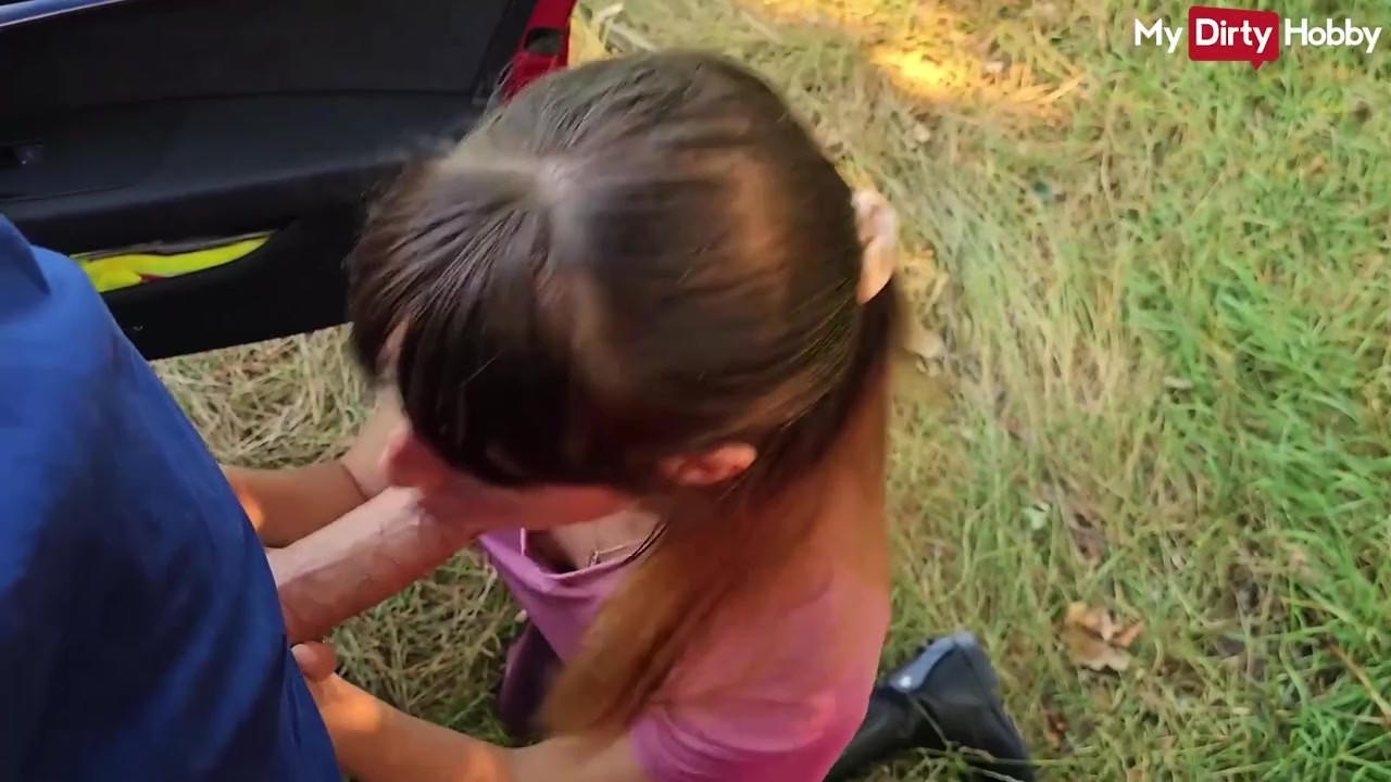 German skinny girl Layla Von Hohensee Deepthroats Dick In Nature - Mydirtyhobby - Free Sex Video - RedTube