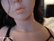 The sperm covered teen girl was fucked twice. 15/16