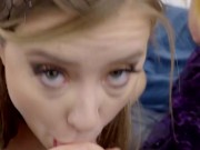 StepMilf Penny Pax & Haley Reed Both Get to Enjoy Stepbro's Dick Tricks & Treats 2/16