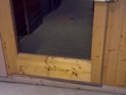 Playing With My ASS🍑 On The Sauna🥵I Hope Nobody DISCOVER Me 1/16