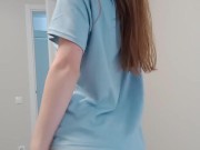 Sexy college girl with a nice ass turns me on so much. 3/16