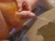 Pissing on the floor again 14/16