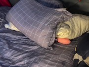 Woke up horny creamy pussy fucking in pajamas 15/16