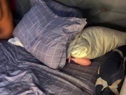 Woke up horny creamy pussy fucking in pajamas 16/16