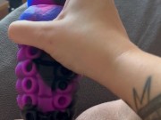 BBW stepmom MILF ASMR wet pussy dildo play 12/16
