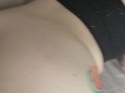 Daddy gives me backshots when the power goes out 6/16