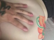 Daddy gives me backshots when the power goes out 7/16