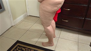 Black cock fucking, rubbing & jerking off on fat ass BBW SSBBW chubby mature milf granny phat pussy