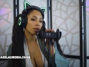 Tsunade Cosplay ASMR - Ear Eating and Licking. YOU WON'T LAST! 4/16