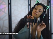 Tsunade Cosplay ASMR - Ear Eating and Licking. YOU WON'T LAST! 7/16