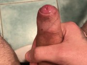 Teen is leaking alot of precum. 2/16