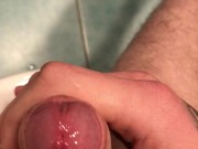 Teen is leaking alot of precum. 6/16
