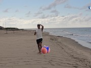 Outdoor sex with a stranger I met on the beach - Max Betancur & Tatiana Alvarez 1/16