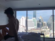 (TEASER)  Young Hot Escort Get Fucked By A Rich Old Man - With A View 9/16