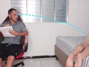 Horny stepsister gets her ass exposed to tease her stepbrother 16/16