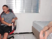 Horny stepsister gets her ass exposed to tease her stepbrother 3/16