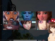 Cumming inside Lady Dimitrescu from Resident Evil 8 - Jazziuu 16/16