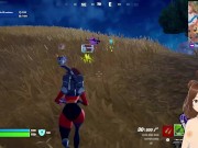 Elastic Girl's huge ass in a fortnite game - Jazziuu - Gameplay 13/16