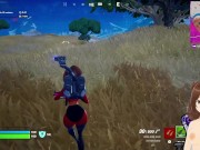 Elastic Girl's huge ass in a fortnite game - Jazziuu - Gameplay 14/16