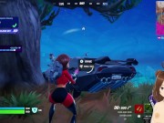 Elastic Girl's huge ass in a fortnite game - Jazziuu - Gameplay 16/16