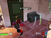 Elastic Girl's huge ass in a fortnite game - Jazziuu - Gameplay 2/16