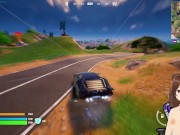 Elastic Girl's huge ass in a fortnite game - Jazziuu - Gameplay 8/16