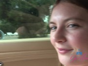 GFE vacation and teasing touching each other in car during trip POV 3/16
